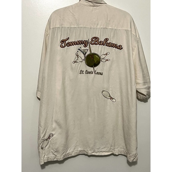 Tommy Bahama XXL Bowling Hawaiian Theme Shirt - Picture 5 of 7